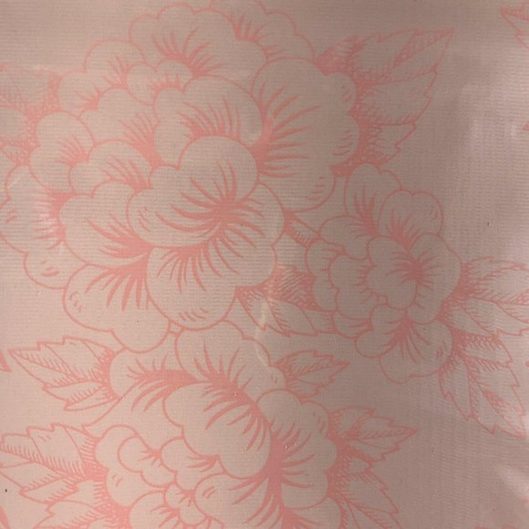 Stephen Lawrence Pink Floral Textured Gift Wrap Sheets 20" x 30" Wrapping Paper - Picture 4 of 8